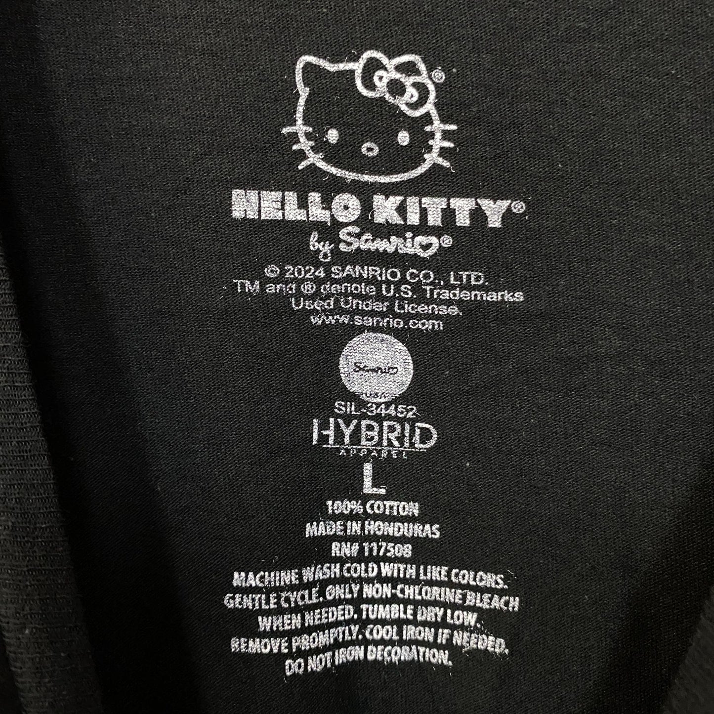 Sanrio Hello Kitty Racing Tokyo Speed Cute Graphic T-Shirt Large