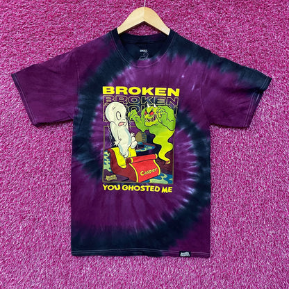 Broken Promises x Casper You Ghosted Me Tie Dye T-Shirt Small