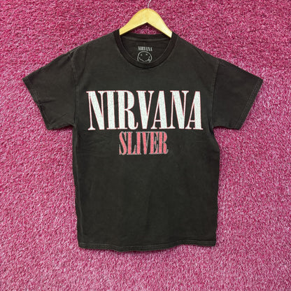 Nirvana Silver Washes Cotton T-Shirt Small