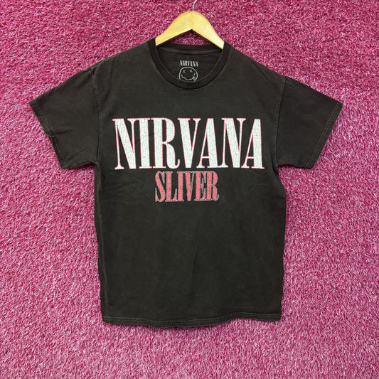 Nirvana Silver Washes Cotton T-Shirt Small