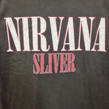 Nirvana Silver Washes Cotton T-Shirt Small