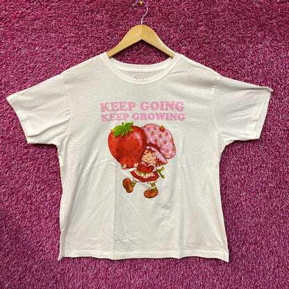 Strawberry Short Cake Keep Going Keep Growing Cute T-Shirt XL
