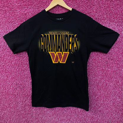 FOCO NFL Washington Commanders Team Logo Graphic T-Shirt Medium