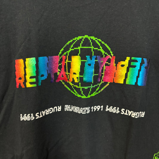 Nickelodeon Reptar 91 Shiny Tshirt size XL