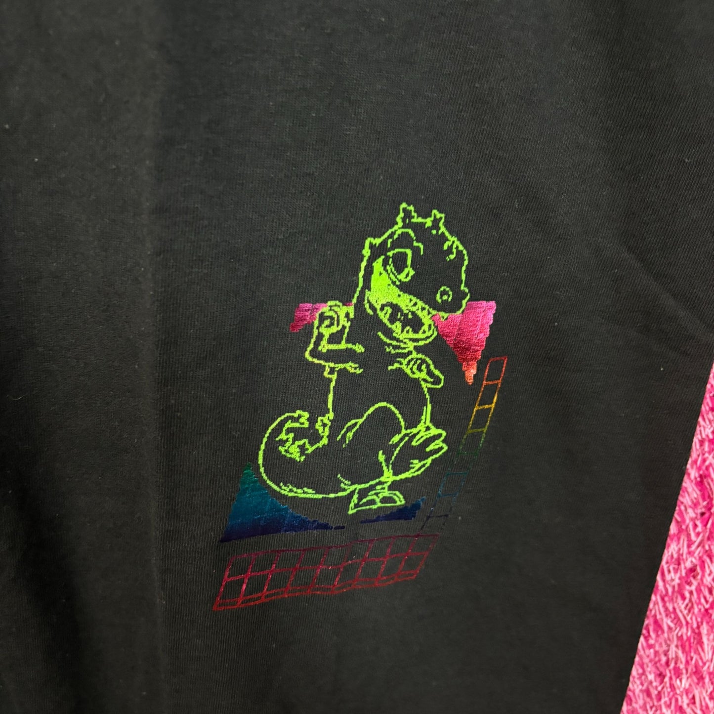 Nickelodeon Reptar 91 Shiny Tshirt size XL