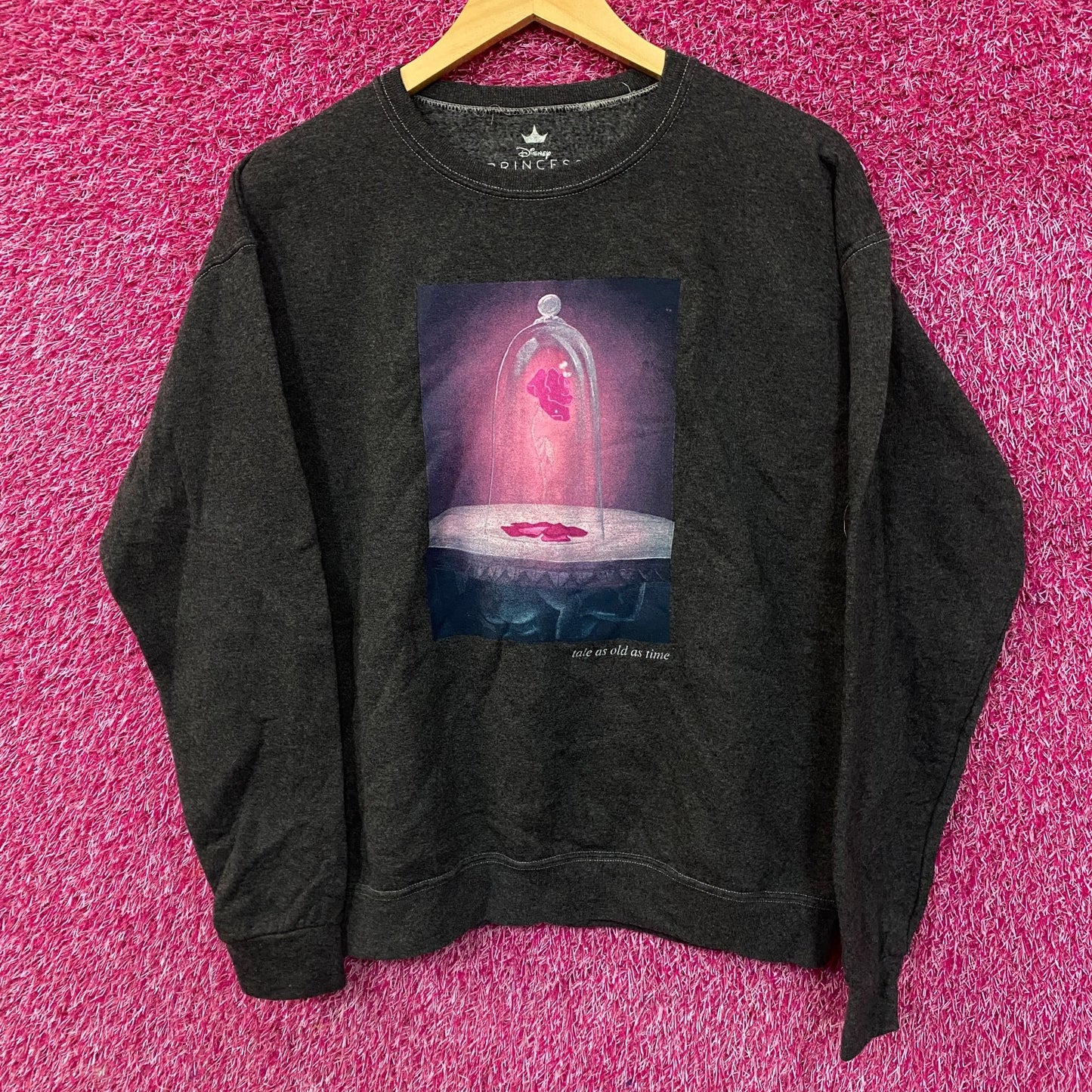 Disney Princess Beauty And The Beast Classic movie Sweatshirt Medium