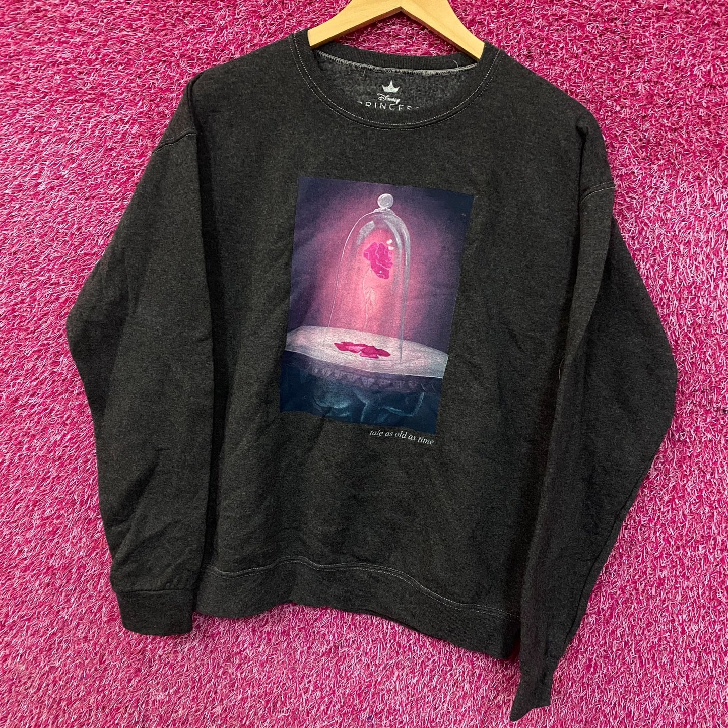 Disney Princess Beauty And The Beast Classic movie Sweatshirt Medium