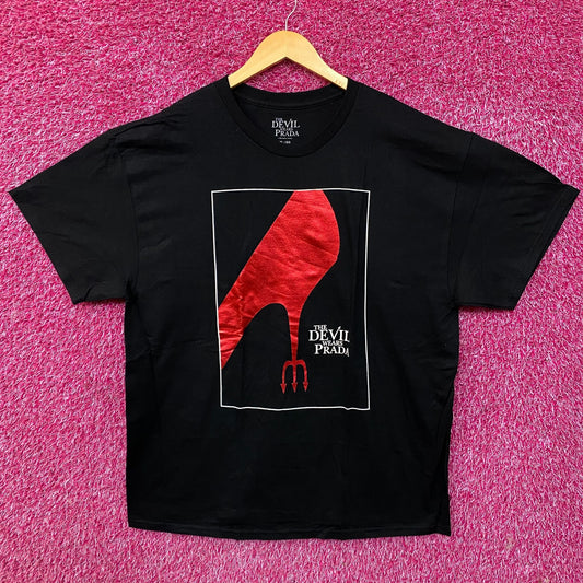 The Devil Wears Prada Red Foil Fashion Theater Poster Tee XL