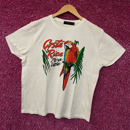 Junk Food Clothing Women's Costa Rica Vintage Style Women's Graphic Tee Large
