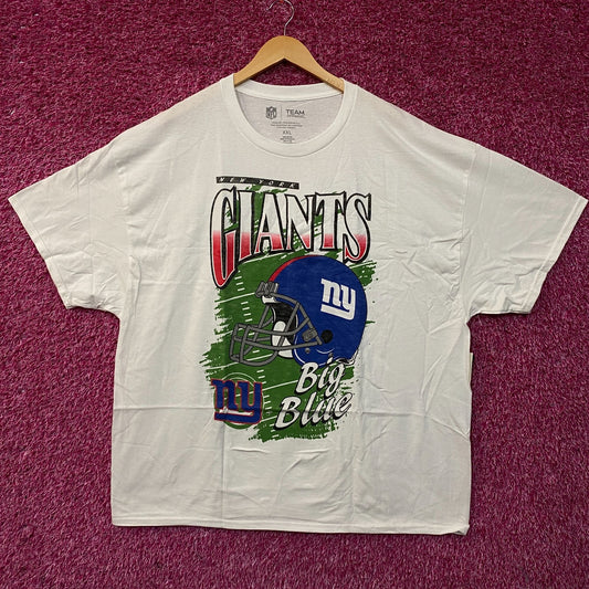 Team Apparel NFL New York Giants Helmet Graphic T-Shirt 2XL