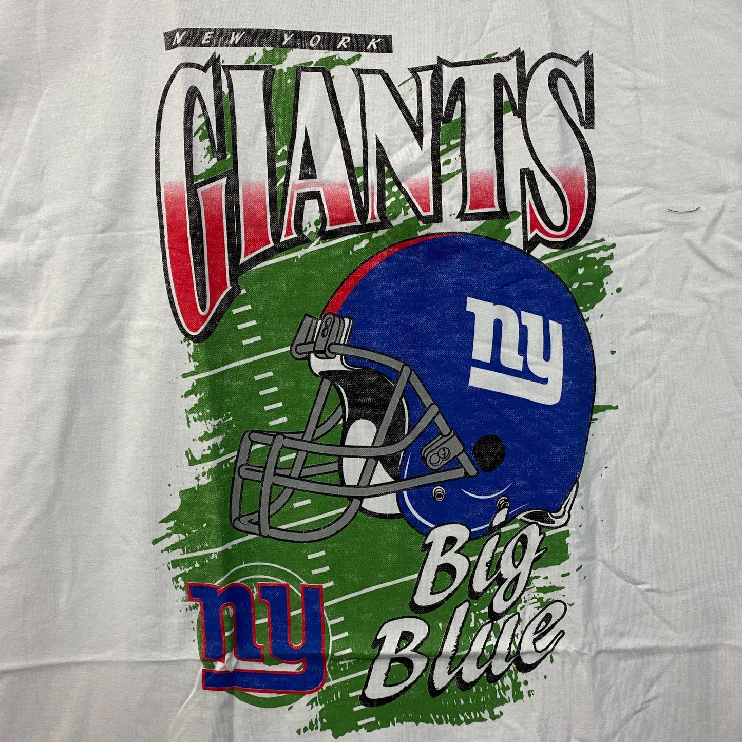 Team Apparel NFL New York Giants Helmet Graphic T-Shirt 2XL