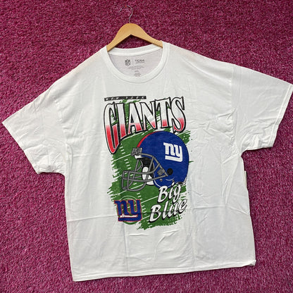 Team Apparel NFL New York Giants Helmet Graphic T-Shirt 2XL