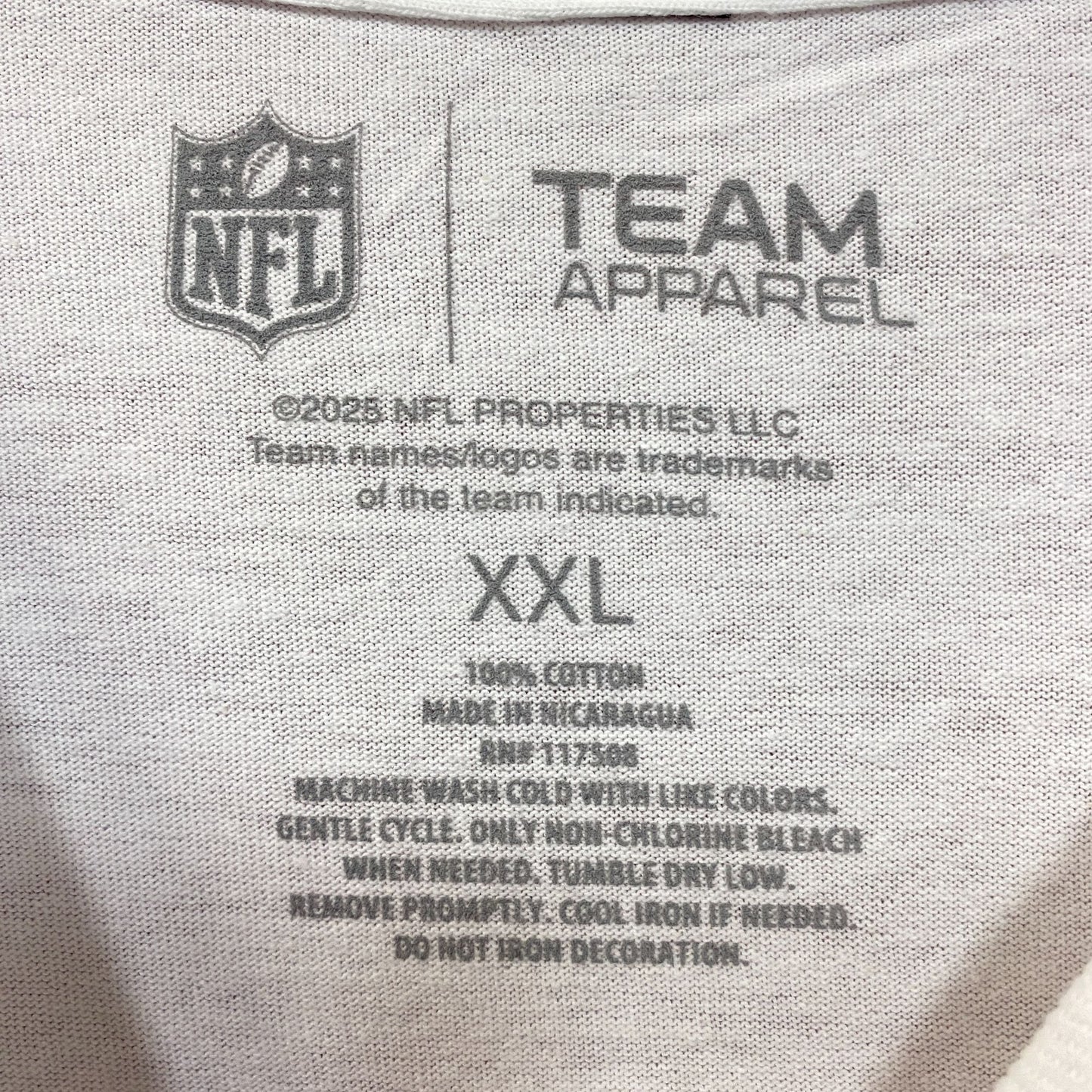 Team Apparel NFL New York Giants Helmet Graphic T-Shirt 2XL