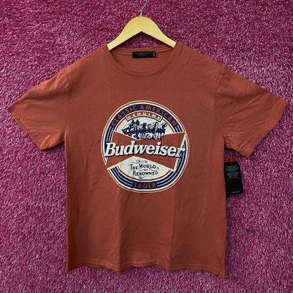 Budweiser World Renowned Classic American Lager Women's T-shirt Large