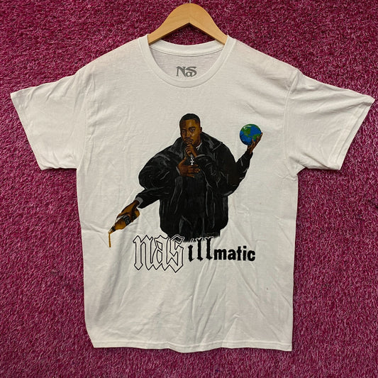 Nas 30 Years of Illmatic Graphic T-Shirt Medium