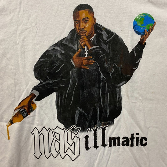 Nas 30 Years of Illmatic Graphic T-Shirt Medium