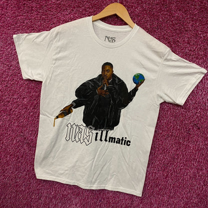Nas 30 Years of Illmatic Graphic T-Shirt Medium