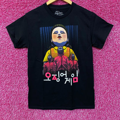 Squid Game Red Light Green Light Game Doll Netflix Series Tee SM