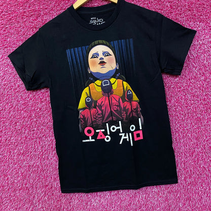 Squid Game Red Light Green Light Game Doll Netflix Series Tee SM