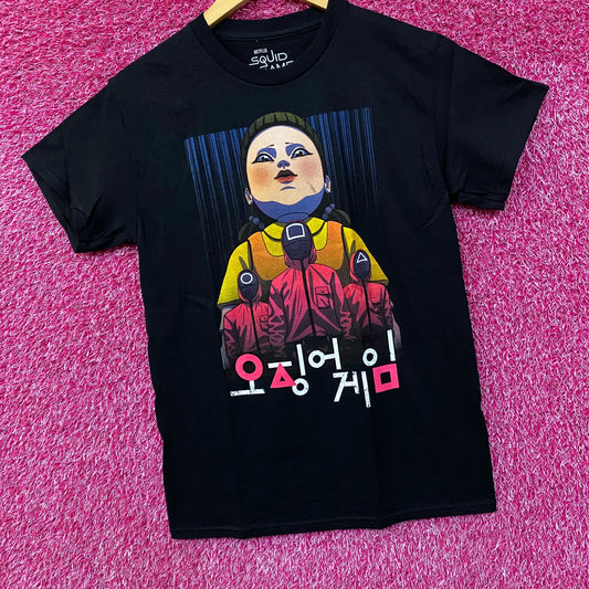Squid Game Red Light Green Light Game Doll Netflix Series Tee SM