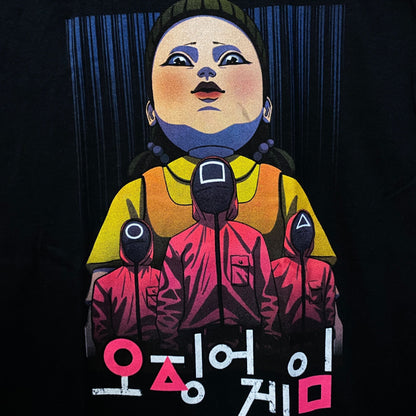 Squid Game Red Light Green Light Game Doll Netflix Series Tee SM
