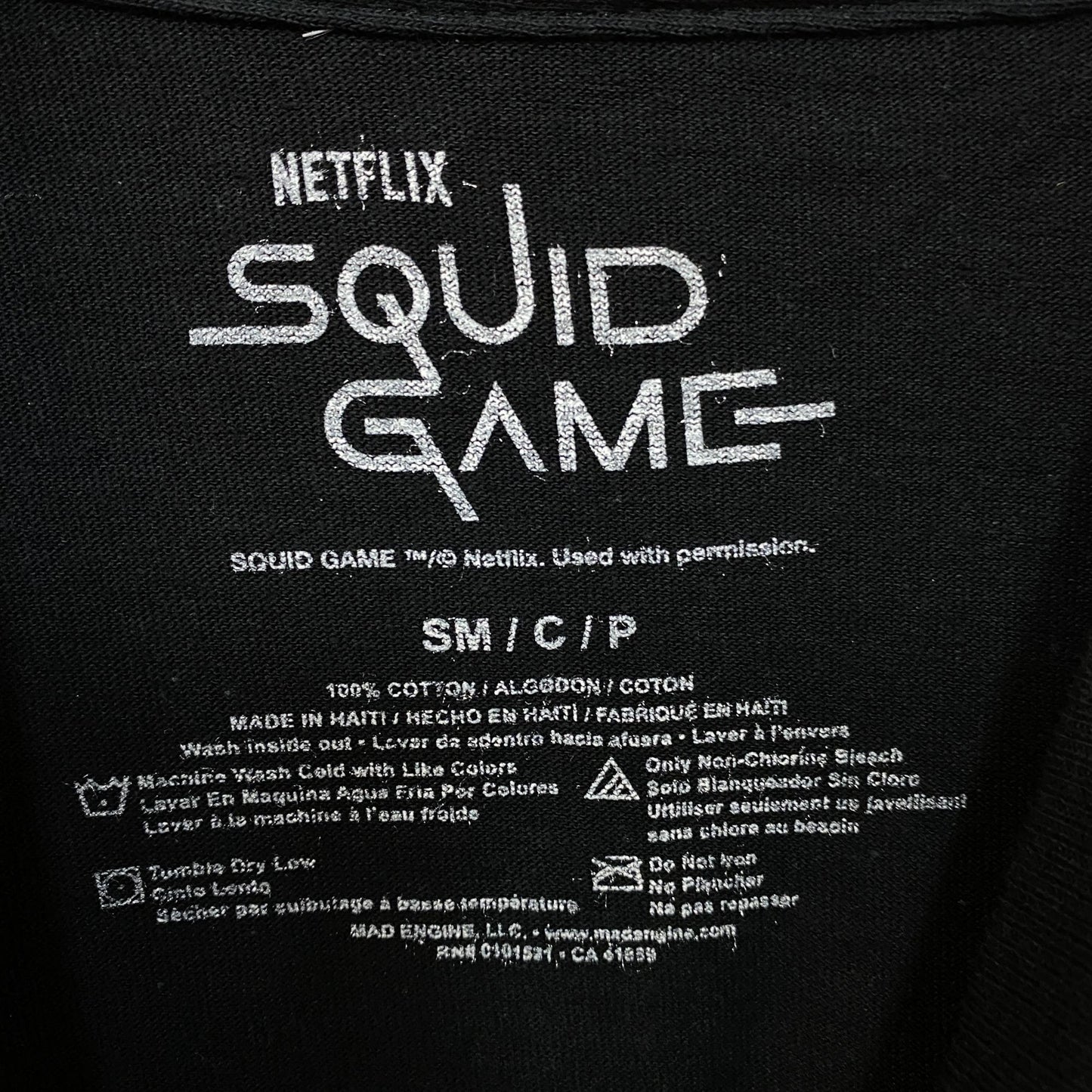 Squid Game Red Light Green Light Game Doll Netflix Series Tee SM