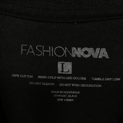Fashion Nova Wreaking Havok Teddy Bear Graphic T-Shirt Large