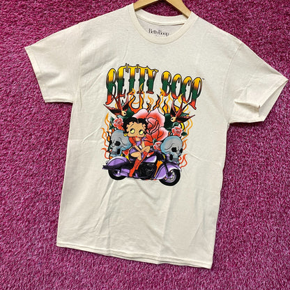 Betty Boop Motorcycle Vintage style T-Shirt Medium