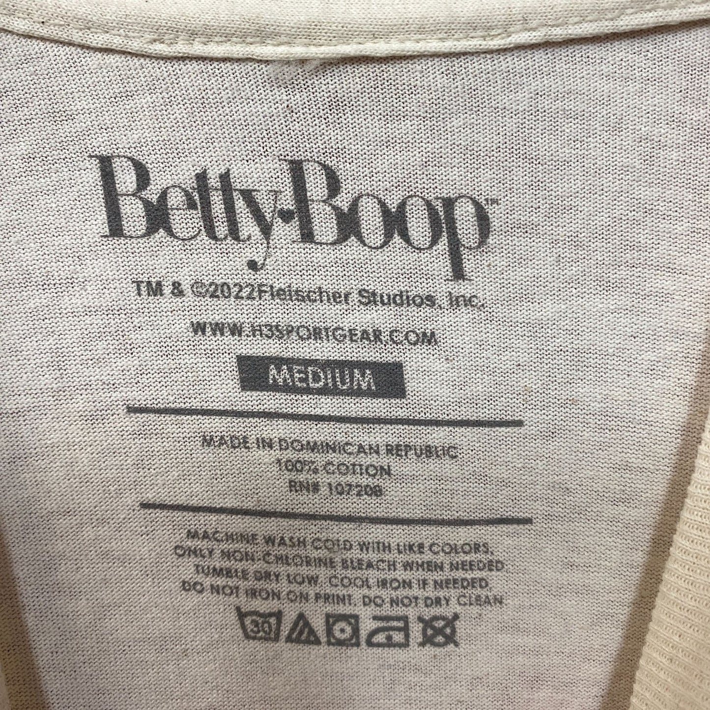 Betty Boop Motorcycle Vintage style T-Shirt Medium