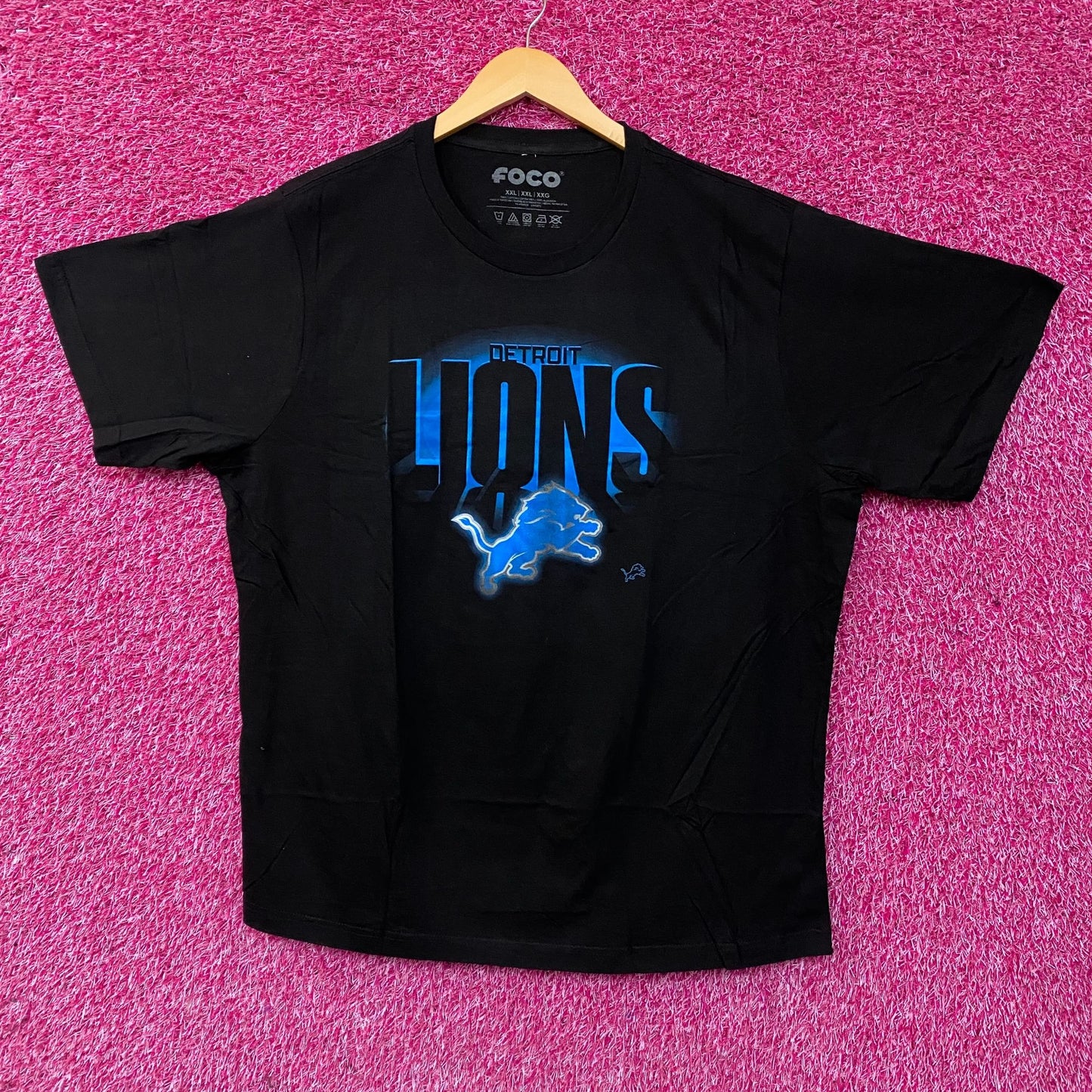 FOCO NFL Detroit Lions Team Logo Graphic T-Shirt 2XL