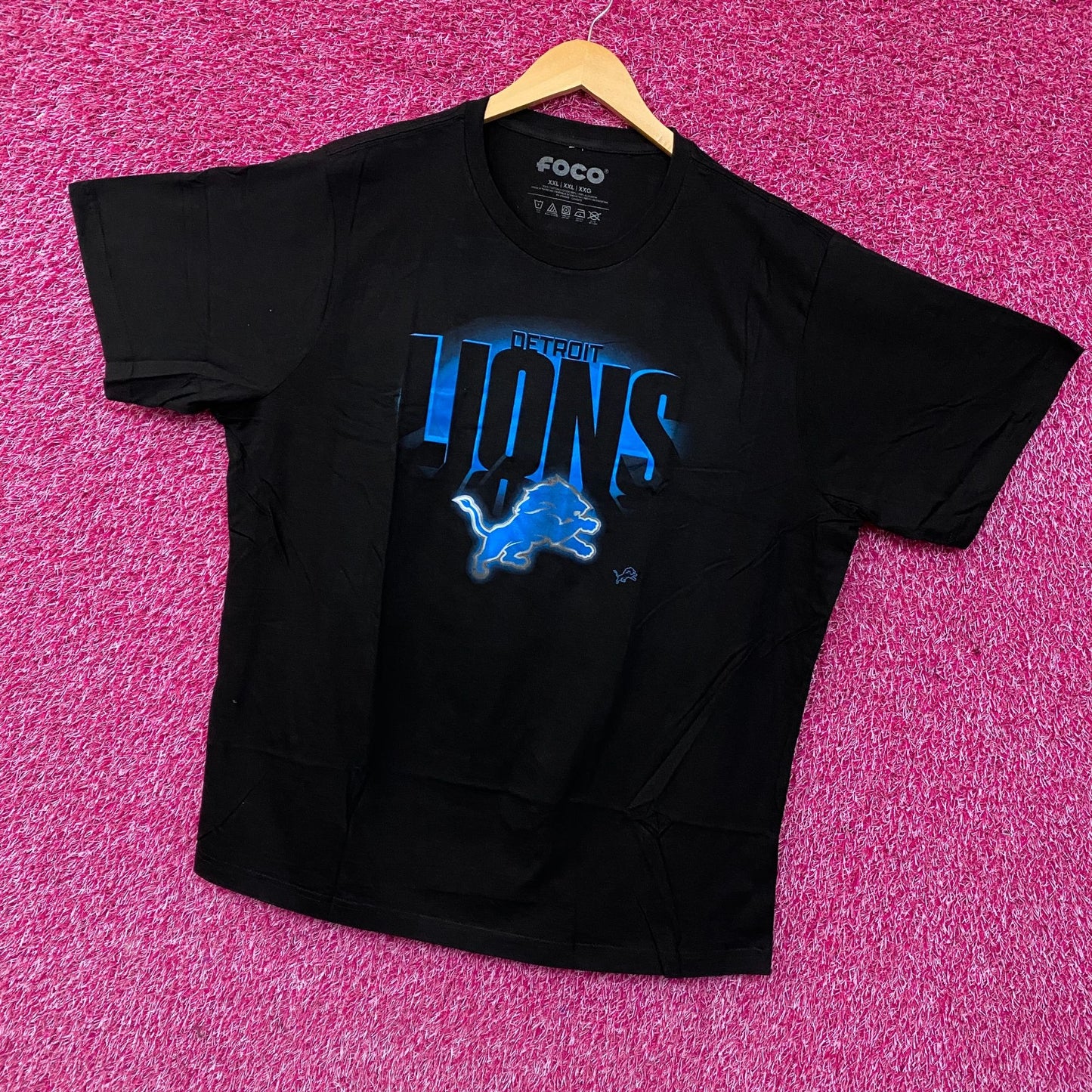 FOCO NFL Detroit Lions Team Logo Graphic T-Shirt 2XL