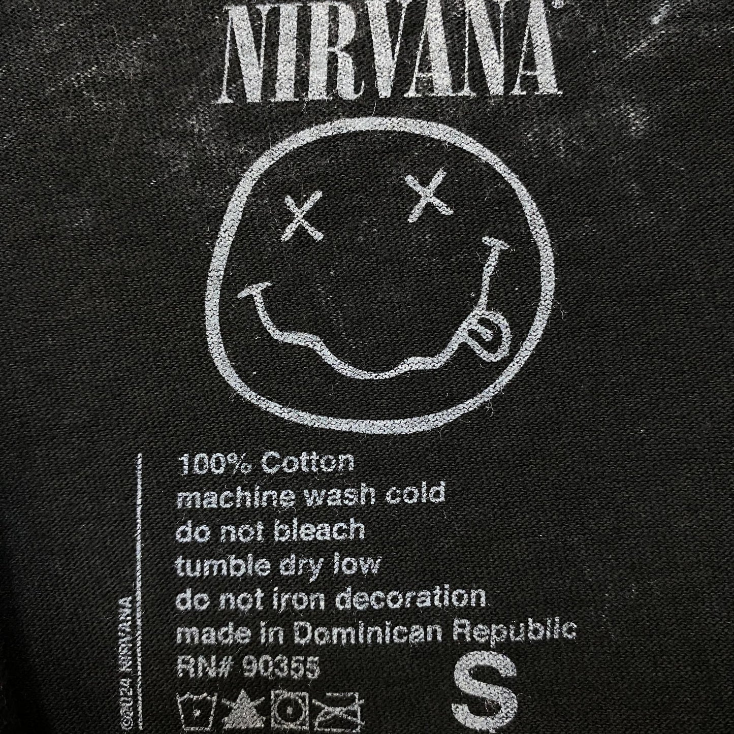 Nirvana Unplugged in New York Recording Grunge Band Tee S