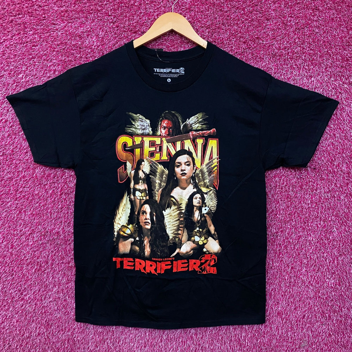 Terrifier 2 Sienna Horror Graphic T-Shirt Large
