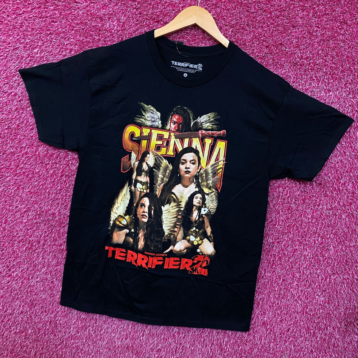 Terrifier 2 Sienna Horror Graphic T-Shirt Large