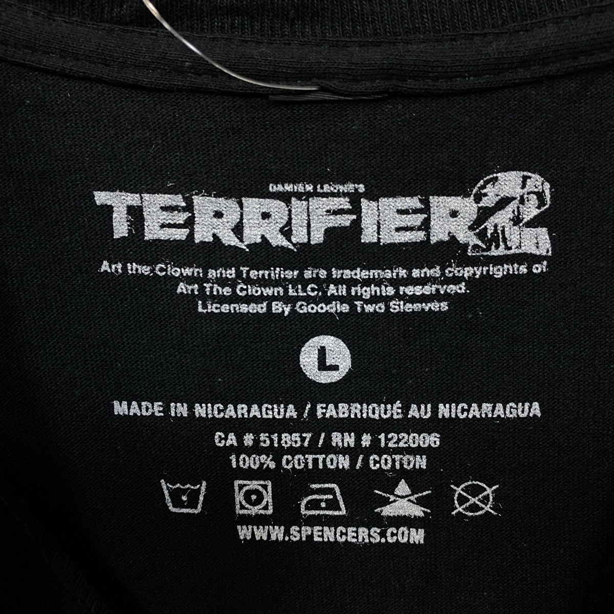Terrifier 2 Sienna Horror Graphic T-Shirt Large