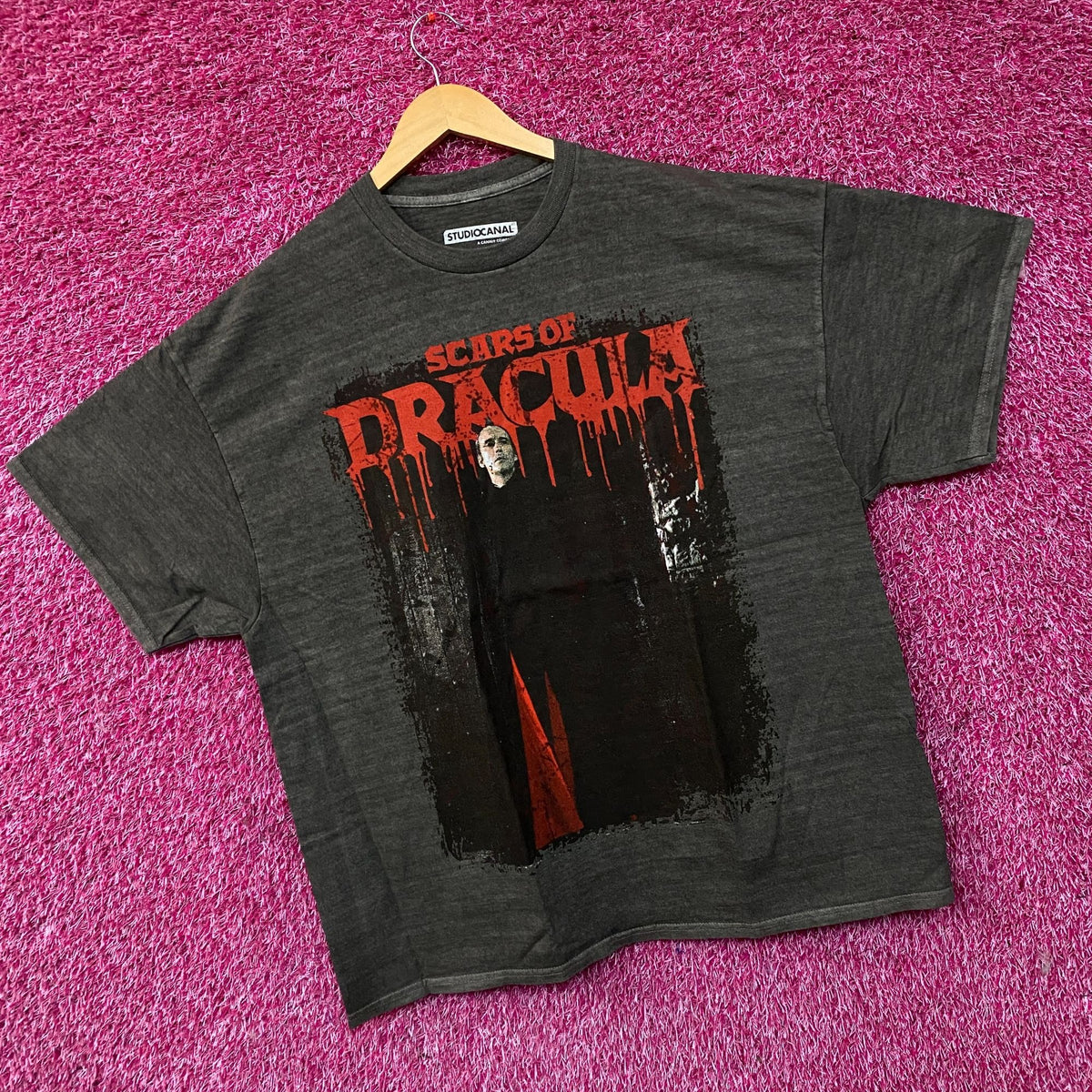 Scars of Dracula Classic 1970 Horror Film Graphic T-Shirt XL