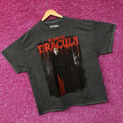 Scars of Dracula Classic 1970 Horror Film Graphic T-Shirt XL