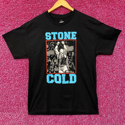 WWE Stone Cold Steve Austen Vintage-Style Punk T-Shirt Large