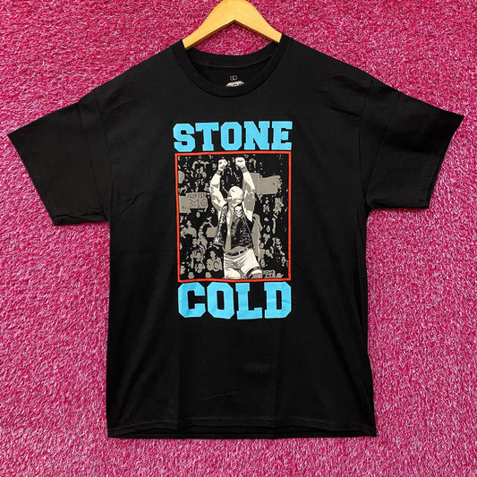 WWE Stone Cold Steve Austen Vintage-Style Punk T-Shirt Large