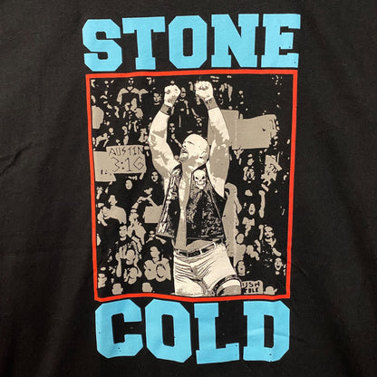 WWE Stone Cold Steve Austen Vintage-Style Punk T-Shirt Large