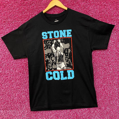 WWE Stone Cold Steve Austen Vintage-Style Punk T-Shirt Large