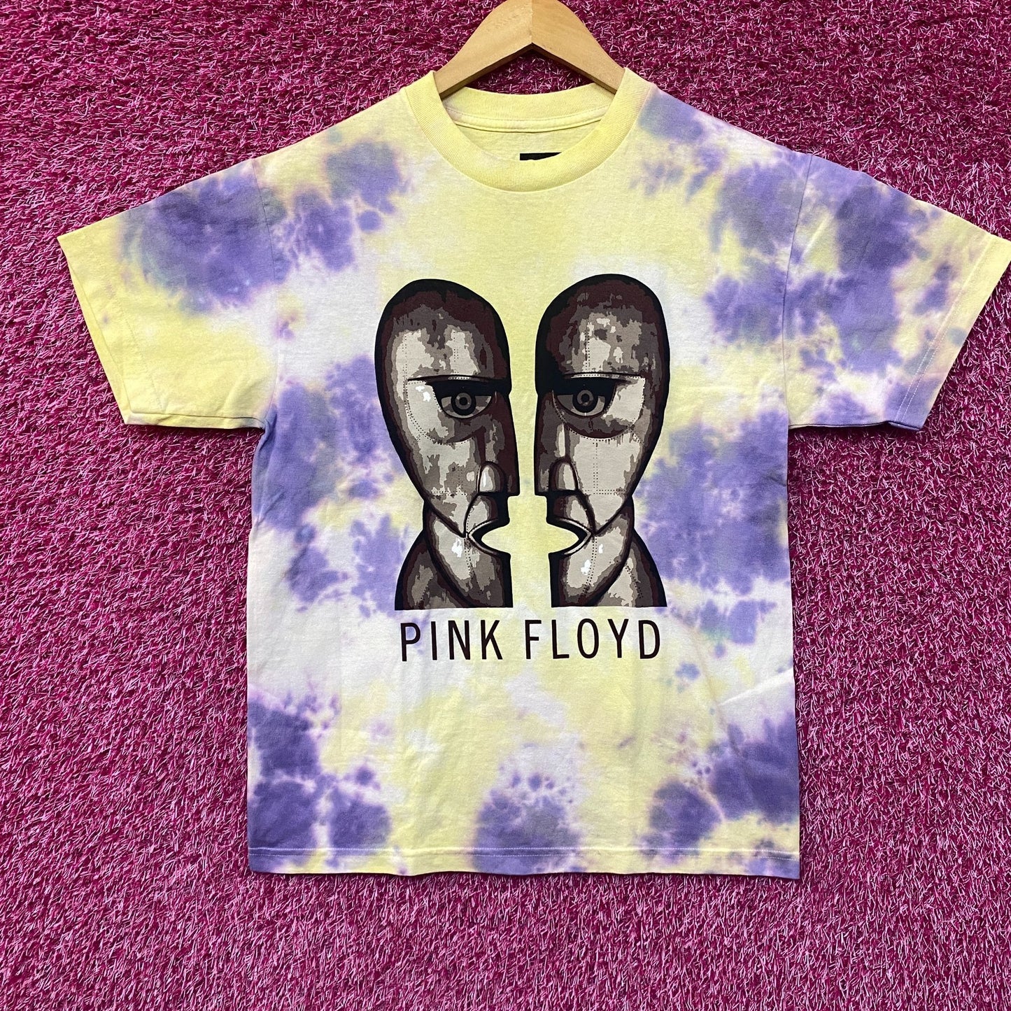 Pink Floyd The Division Bell Art Psychedelic Band Tie Dye M