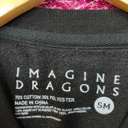 Imagine Dragons Loom World Tour 2024 Crewneck Sweatshirt Small