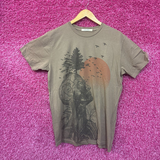 The Hangover Alan Wolf Pack Las Vegas Human Tree Man Tee M