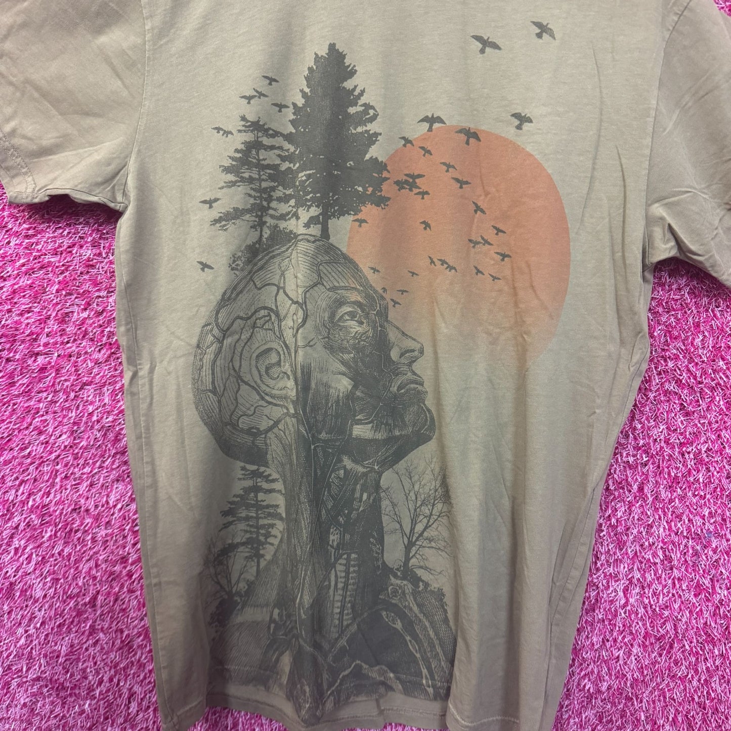 The Hangover Alan Wolf Pack Las Vegas Human Tree Man Tee M