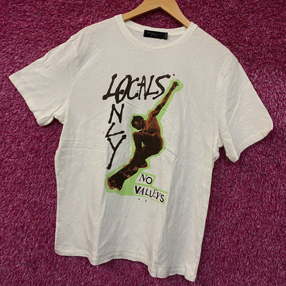 Junk Food Clothing Locals Only No Valley Vintage Style Graphic Tee Large