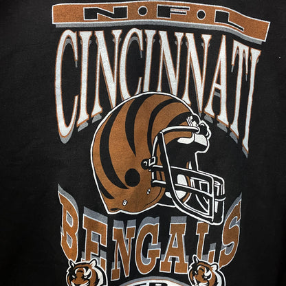 Cincinnati Bengals NFL Helmet Logo Crewneck Sweatshirt Large