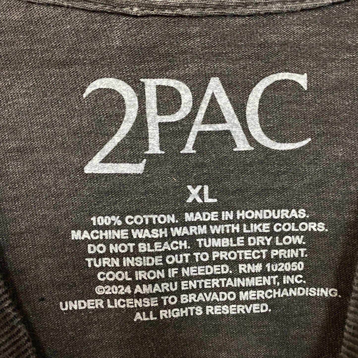 Tupac Shakur Keep Ya Head Up Collage Sleeveless T-Shirt XL