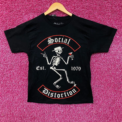 Social Distortion "Skelly" Graphic Punk Rock Band T-shirt XS