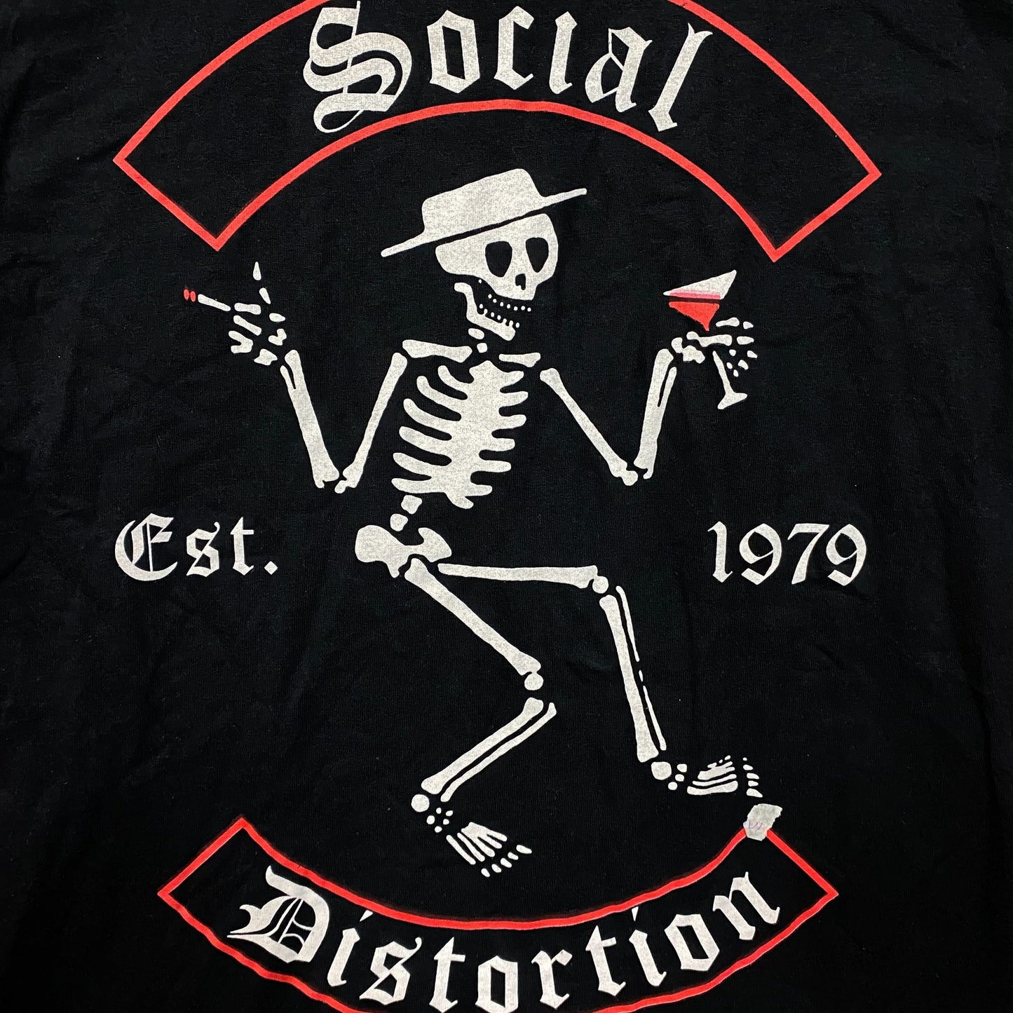 Social Distortion "Skelly" Graphic Punk Rock Band T-shirt XS